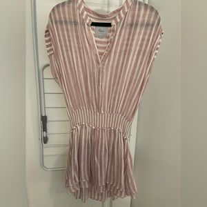 Rails Angelina Rose Stripe dress. Size medium